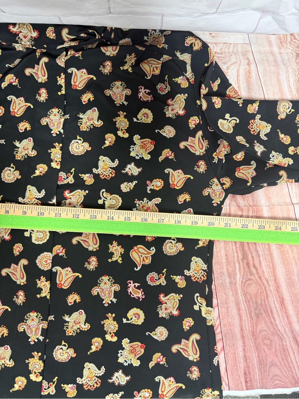 Pendleton Vintage Paisley Blouse – Women’s Size 10 Tall - Picture 10 of 10